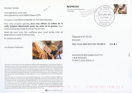 Destineo MD7 Avec Simili-timbre Tasses De Café - Nespresso - Pseudo-entiers Privés