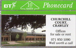 UNITED KINGDOM - L&G - BTP-080 - GROSVENOR CHURCHILL COURT CRAWLEY - 243C - BT Edición Publicitaria