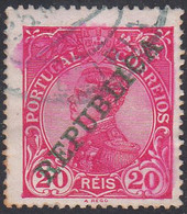 PORTUGAL  SCOTT NO 174  USED     YEAR  1910 - Oblitérés