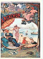 Publicite - Compagnie Des Chemins De Fer D'Orléans - Arcachon - Illustation Delpech - Carte Neuve - Reproduction D'Affic - Advertising