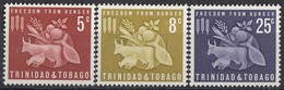 TRINIDAD & TOBAGO 194-196,unused - ACF - Aktion Gegen Den Hunger