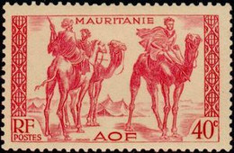 Mauritanie Mauritania - 1940 - Méharistes - 40c - Nuevos