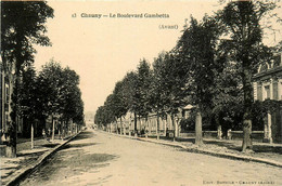 Chauny * Le Boulevard Gambetta - Chauny