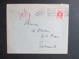 199 - Houyoux - Op Brief Uit Gent Naar Dendermonde - OCB € 10 - 1922-1927 Houyoux