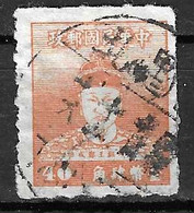 FORMOSA - 1950 - CHOUENG-TCHANG - 40 C - USATO (YVERT 129 - MICHEL 118) - Gebraucht