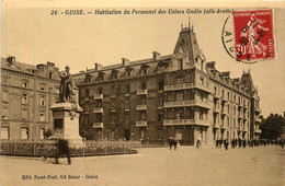 Guise * Place Et Habitation Du Personnel Des Usines GODIN - Guise