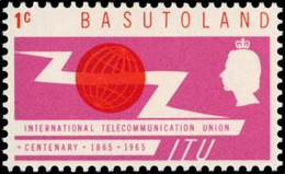 BASUTOLAND - Emblème De L'UIT - 1965-1966 Interne Autonomie
