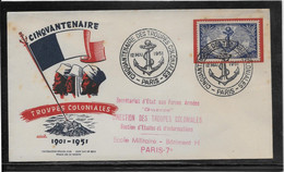 France N°889 - Enveloppe 1er Jour - 1950-1959