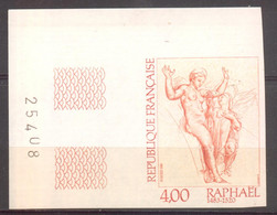 Superbe Coin De Feuille Série Artistique Raphaël YT 2264 De 1983 Sans Trace Charnière - Non Classificati