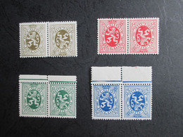 KP 4, 5, 6, 8 - Rijkswapen, Heraldieke Leeuw - MNH** - Unused Stamps