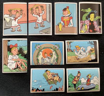 Lot Van 9 Stickers - Suske En Wiske / Bob Et Bobette / 1995 - Suske & Wiske