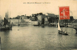 Belle Ile En Mer * Vue Sur La Citadelle * Bateaux Pêche - Belle Ile En Mer