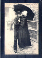 85. Au Marais De Challans. Couple. Carte Molle - Challans