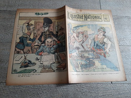 L'illustré National N°99 Caricature Dufresne Muller L'entente Verdun Mort Héroïque Aviateur  Ww1 Guerre - Le Petit Journal
