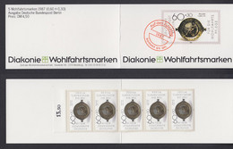 Berlin Markenheftchen Diakonie Wohlfahrt 5x 790 60+ 30 Pf 19878 Postfrisch - Blocchi