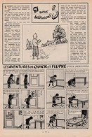 TINTIN - Hergé : Les Aventures De Quick Et Flupke En Noir Et Blanc Datant De 1948 Et Paru Dans Le Journal TINTIN. - Quick Et Flupke
