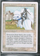 MAGIC The GATHERING  "White Knight"---4th EDITION (MTG--149-4) - Altri & Non Classificati