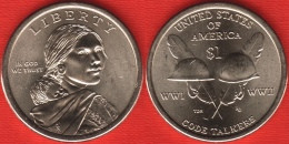 USA 1 Dollar 2016 D Mint "Native American - Code Talkers From WW I & WW II" UNC - 2000-…: Sacagawea