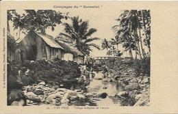 FIDJI, Campagne Du KERSAINT, Village Indigène De Levuka - Fidji