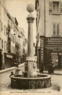 Antibes * Place Et La Rue Hôtel De Ville * La Vieille Fontaine * La Pharmacie - Antibes - Old Town