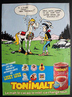 PUBLICITE LUCKY LUKE - Tonimalt - Années 80 - Persboek