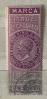 MARCHE DA BOLLO PER CAMBIALI 1863 - LIRE 2,50 - Fiscali