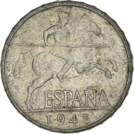 Monnaie, Espagne, 5 Centimos, 1945 - 5 Céntimos