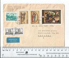 Hungary Szeged To Penticton BC Canada............................(Box 9) - Storia Postale