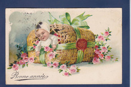 CPA Enfant Gaufré Embossed Circulé - Autres & Non Classés