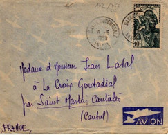 Timbre Yvert N° 145sur Seul Lettre Du 08/06/50 Côte Dallay 2006 : 75 E - Cartas & Documentos