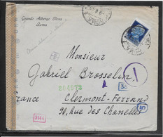 Italie - Lettre - Censure - Marcofilie