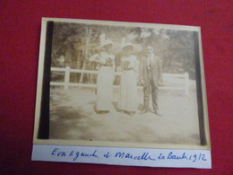 (44) - LA BAULE 1912 -  EVA (a Gauche) ET MARCELLE - Identified Persons