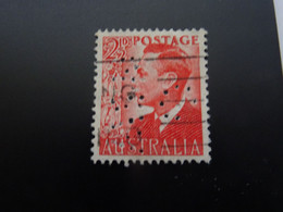 AUSTRALIE Perforé - Perforés