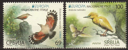 SERBIA 2019 Europa CEPT. National Birds - Fine Set MNH - Serbien