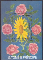 Lot De Timbres Thème Fleurs - Roses - S Tomé E Principe - Cuba - Turquie Etc. - Rozen