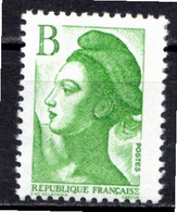 FRANCE 1987 - (**) - N° 2483 - Type Liberté Avec Lettre B - Unused Stamps