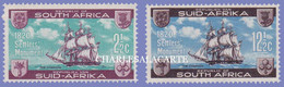 SOUTH AFRICA  1962  BRITISH SETTLERS ANNIVERSARY SHIPS  S.G. 222-223 U.M. - Nuovi