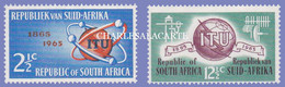 SOUTH AFRICA  1965  I.T.U. CENTENARY  S.G. 258-259  U.M. - Nuovi