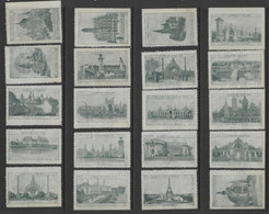Vignette - Poster Stamps PARIS 1900 Exposition Universelle - Erinnofilia