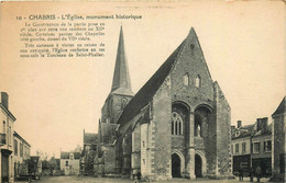 Chabris * La Place De L'église Du Village * Monument Historique - Other & Unclassified
