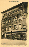 Cordes * Rue Et Vue Sur La Maison Du Grand Veneur * Fabrique De Chaussure CERE * épicerie Parisienne - Cordes