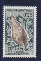 WALLIS AND FUTUNA - 1962 - ** / MNH - SHELL , COQUILLAGE , CARACOLA  Yv. 162 - Ongebruikt