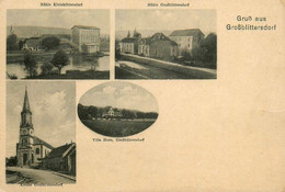 Gruss Aus Grossblittersdorf * Souvenir Du Village 4 Vues * Villa Hoen , Moulin ... - Autres & Non Classés