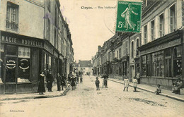 Cloyes * La Rue Nationale * Pharmacie Nouvelle * épicerie Mercerie DOLIVEUX Successeur - Cloyes-sur-le-Loir