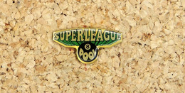 Pin's BILLARD 8 POOL Super League - Verni époxy - Fabricant Inconnu - Billard