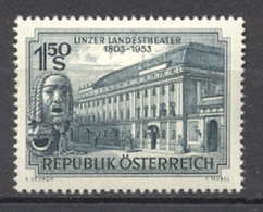 Autriche 821 * * TB Théatre Cote 22.5 Euro - 1945-60 Unused Stamps