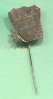 ZRINSKI Osijek Croatia - Singing And Music Society, Vintage Pin Badge, Abzeichen, Silver Before WWII - Musique