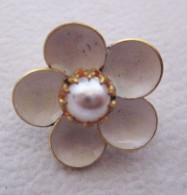 Fiore Spilla Bigiotteria Vintage L 1,5 Cm - Broches