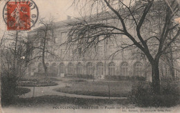 Polyclinique Pasteur Façade Sur Le Jardin Timbre 1913 Semeuse 10c ( Hôpital..) - Arrondissement: 15