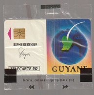 Guyane  - 50 Unités SO2 - Neuve Sous Blister - Réf, F105- Côte 22 € / Argus 1999 - 1989